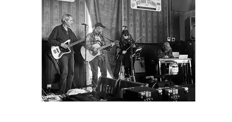 Vintage music performance recording session